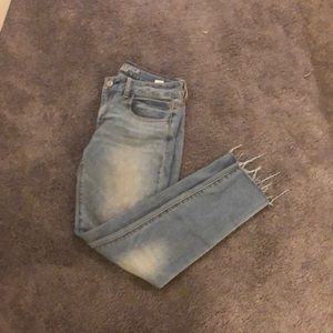 Light wash American Eagle jeans